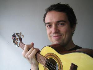 The man has a giant brain